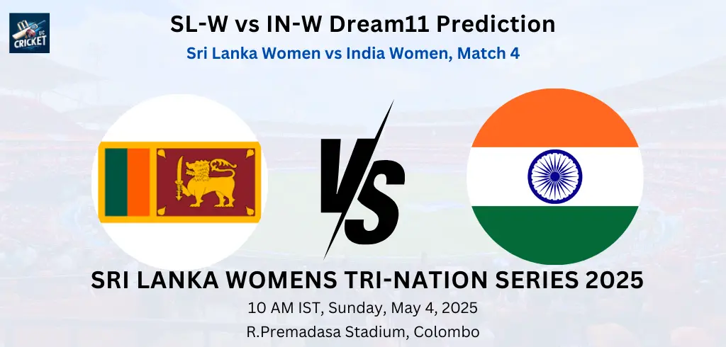 SL-W VS IN-W Dream 11 Prediction