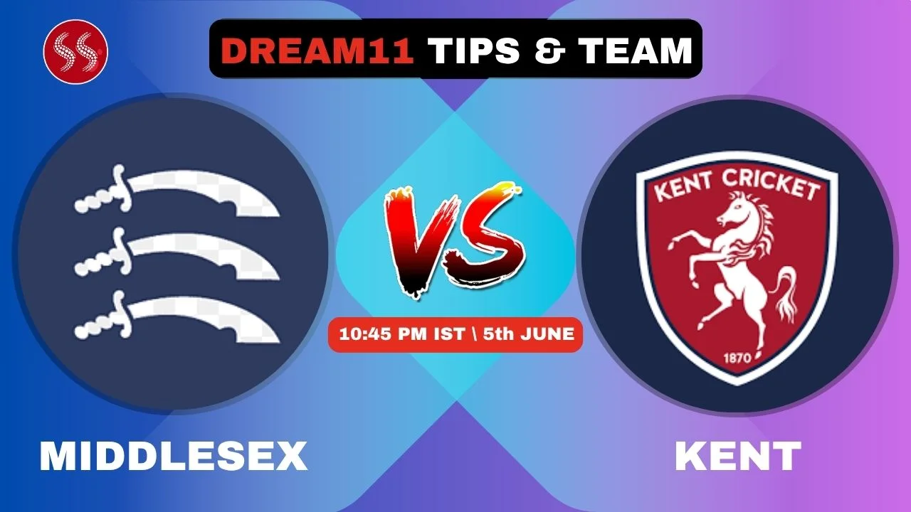 MID VS KET Dream 11 Team Prediction: 5 JUNE English T20 Blast Cricket Tips 2025
